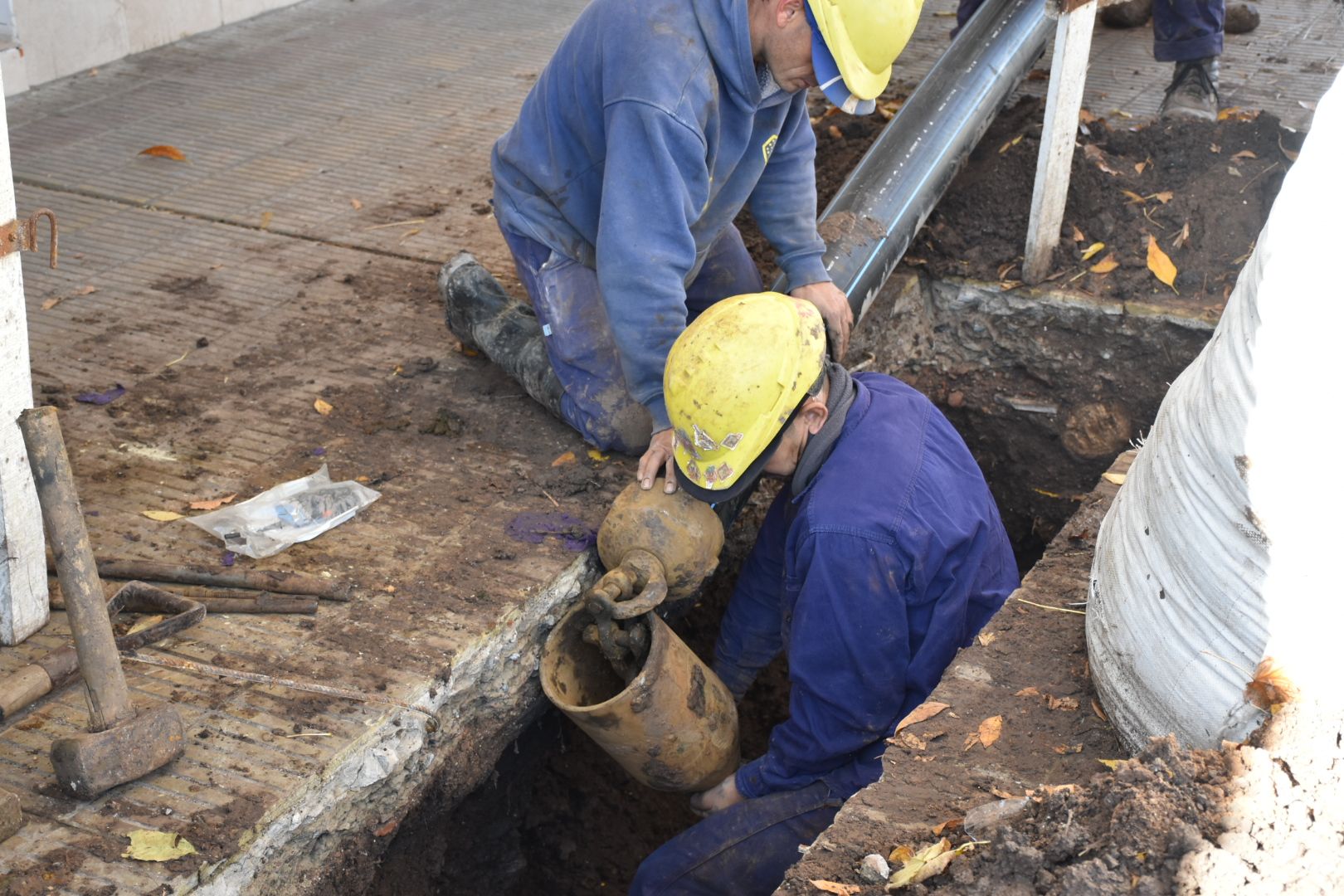 Labuenainfo | Barrio Hipódromo: avanzan las obras para mejorar el ...