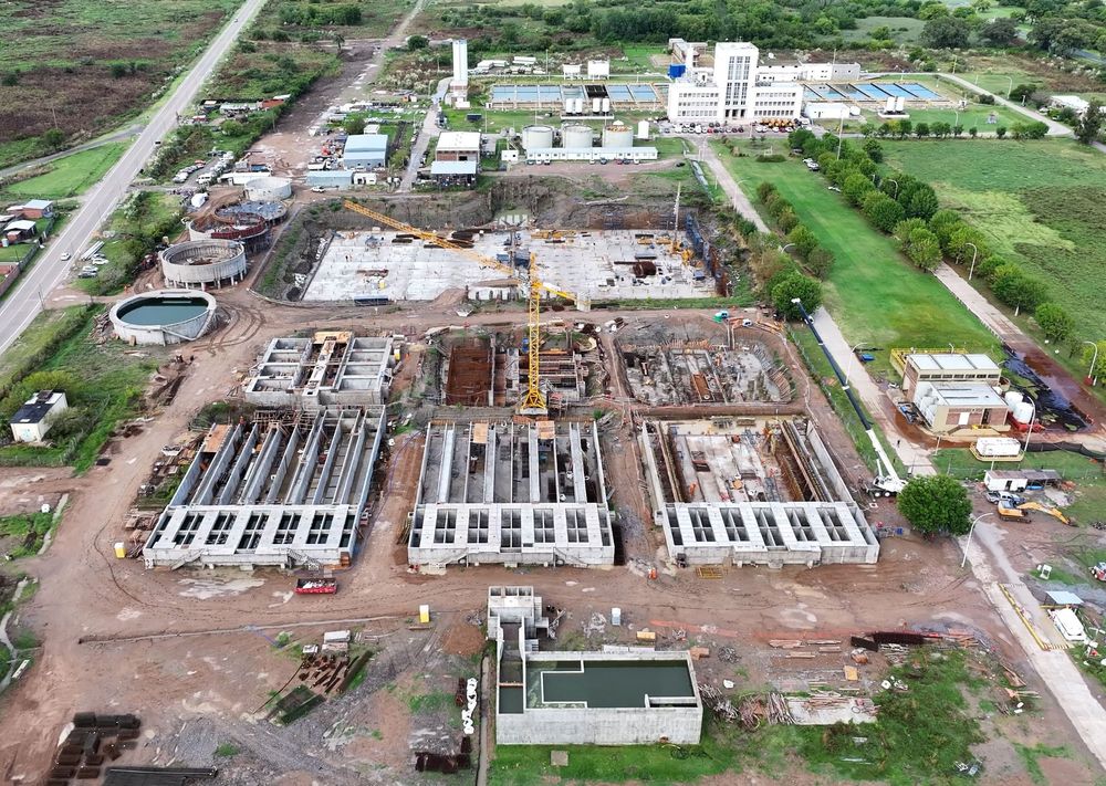 Labuenainfo | Avanza la obra de la nueva Planta Potabilizadora que ...